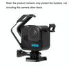 For GoPro Hero 11 Black Mini G11M-BHK-ADJ Protection Border / Rabbit Cage Sports Camera Accessories(Black)