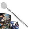 Car Repair Detection Mirror Universal Folding Telescopic Mirror Welding Chassis Inspection Mirror, Model: Pink Handle 50mm