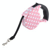 Pink Retractable Dog & Cat Lead 5m (Up to 15kg)