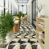 20 PCS 15cm PVC Crystal Covered Film Geometric Pattern Tile Wall Sticker(TS234)