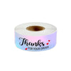 10 Rolls Laser Sticker Baking Sealing Sticker Thank You Gift Decoration Label, Size: 2.5x7.5cm(F153)