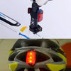 Outdoor Cycling Night Running Warm Light Bicycle Tail Light, Colour: 5 LED Green