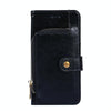 For Asus Zenfone 9 Zipper Bag Leather Phone Case(Black)