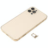 iPhone 12 Pro Gold Back Cover Assembly with Wireless Charging