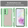 For Samsung Galaxy A36 5G Armor Glaze PC Hybrid TPU Phone Case(Green)