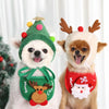 White Christmas Pet Hat | Small Dogs & Cats | Festive Costume