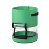 360 Degree Transparent Potato Bag In The Middle Covered Plant Growing Bag, Size: Large (35x45cm) 43 Liters/10 Gallons(Green)
