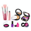 11pcs/set Girls Simulation Dressing Makeup Box Play House Non-toxic Cosmetics Set, Style: OPP Bag 1163A