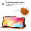 Leather Phone Case For Xiaomi Mi Note 10 Lite(Brown)