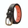 Dandali Ladies Pin Buckle Treadle Belt Versatile Jeans Waistband, Length: 110cm(Black)