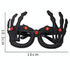 Halloween Decoration Funny Glasses Party Skeleton Spider Horror Props Skeleton Hand
