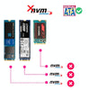 SATA 22PIN To MSATA Or M.2 NGFF SATA Card 2 In 1 SSD Converter Card Only Card