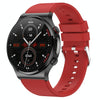 E300 1.32 Inch Screen TPU Watch Strap Smart Health Watch Supports Body Temperature Monitoring, ECG monitoring blood pressure(Red)