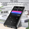 Bluetooth MP3/MP4 Music Player Portable Walkman, Memory: 16GB(Black)