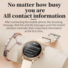 V60 1.39 Inch Health Monitoring Multifunctional Waterproof Bluetooth Call Smart Watch, Color: Black Steel