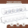 Acrylic Golf Ball Table Tennis Wall Display Rack, : 132-2
