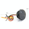 B3612 DC 0-100V IP67 Universal Car / RV / Boat Modified Digital Voltmeter with Cable, Cable Length: 18cm