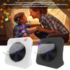 Kecag KC-806 2A Retro Bluetooth Music Disc Album CD Player, Specification:Rechargeable Version(Black)