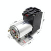 12V 5L/Min 65-120kpa Negative Pressure Vacuum Pump With Stand(Z512-604-3000N)