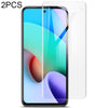 For Xiaomi Redmi 10 4G Overseas Version 2 PCS IMAK 0.15mm Curved Full Screen Protector Hydrogel Film Front Protector