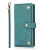 For Samsung Galaxy S21 Ultra 5G PU + TPU Horizontal Flip Leather Case with Holder & Card Slot & Wallet & Lanyard(Lake Blue)