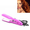 220V Professional Ceramic Corrugated Curling Iron(Rose red)