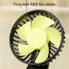 F403 Portable Car Center Console Sucker Electric Cooling Fan with Aromatherapy