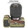 For Sony ILCE-7CM2 / A7C II / A7CR Glossy Soft Silicone Protective Case(Camouflage)