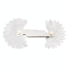 30 PCS US Screw Pitch Thread Blades 60 Degrees CR Stainless Steel Thread Gauge