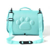 Foldable EVA Pet Carrier Bag, Green, for Cats & Small Dogs (7.5kg)
