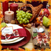 4.55m x 6.3cm Thanksgiving Ribbon Multi-purpose Harvest Season Gift Box Packaging Ribbon(F)