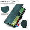For Redmi K70 / K70 Pro Embossed Rhombus Starry Leather Phone Case(Green)