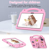 For Blackview Tab 80 10.1 2023 Handle Kickstand Children EVA Shockproof Tablet Case(Pink)