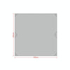 Waterproof Oxford Cloth 420D Oxford Material Camping Picnic Beach Tent Roof Tarp (Size: 215x215cm)(Orange)