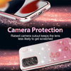 ForSamsung Galaxy A52 5G Gradient Glitter Flower All-inclusive Phone Case(Pink)