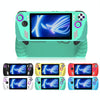 For ASUS ROG Ally Game Console Silicone Protective Cover + Button Cap Set Pocket Gaming Accessories(Blue)