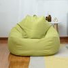 Lazy Sofa Bean Bag Chair Fabric Cover, Size: 90x110cm(Matcha Green)