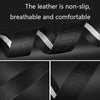 WEST BIKING Bicycle PU Non-Slip Handlebar Strap(Black)