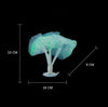 Glow Pink Silicone Jellyfish Aquarium Ornament 10cm
