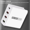 WLX-A6 4 Ports Quick Charging USB Travel Charger Power Adapter, EU Plug