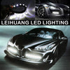 10LEDs SMD-5050 DC12V / 2.2W / 5500K / 112LM Car Daytime Running Light