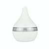 300ml USB Electric Aroma Air Diffuser Wood Ultrasonic Air Humidifier Essential Oil Aromatherapy Cool Mist Maker(White)