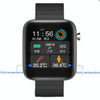 T68 1.54 Inch Body Temperature Monitoring Smart Watch with Flashlight Function(Black)