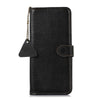 For Samsung Galaxy A36 Genuine Leather Litchi Texture RFID Leather Phone Case(Black)