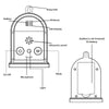 Outdoor Ultrasonic Bark Deterrent - Anti Barking Device