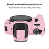 For Canon EOS R100 Glossy Soft Silicone Protective Case(Pink)
