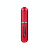 Portable Mini Aluminum Refillable Perfume Bottle Spray Empty Cosmetic Containers Atomizer, Capacity:5ml(Red)