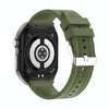 ET585 2.04 inch Nylon Strap IP68 Waterproof Smart Watch, Support ECG / Blood Composition Measurement(Green)