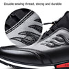 Men Spring Shoes Inner Height Increase Casual Sneakers, Size: 41(Black 8cm)