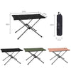 ShineTrip A378 Outdoor Camping Oxford Cloth + Alloy Folding Table(Black)